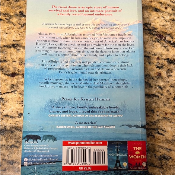 Kristin Hannah Paper back Book Set - The Great Alone, Winter Garden, Home Front - Picture 10 of 10
